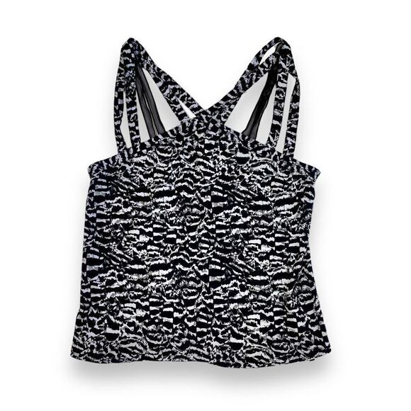 Fabletics Leopard Print Strappy Tank Top Sz M - Picture 4 of 12